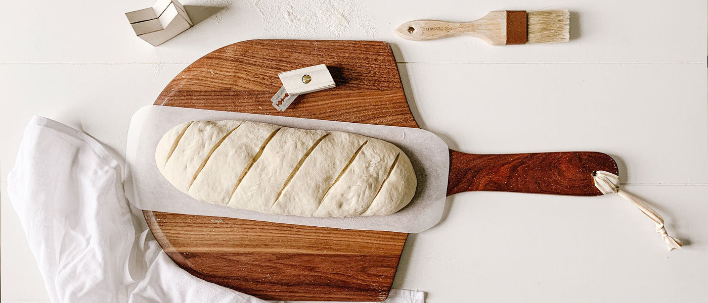 Bowl Scraper, Sourdough Baking Pastry Tool, Wooden Kitchen Utensil, Br –  LightningStore