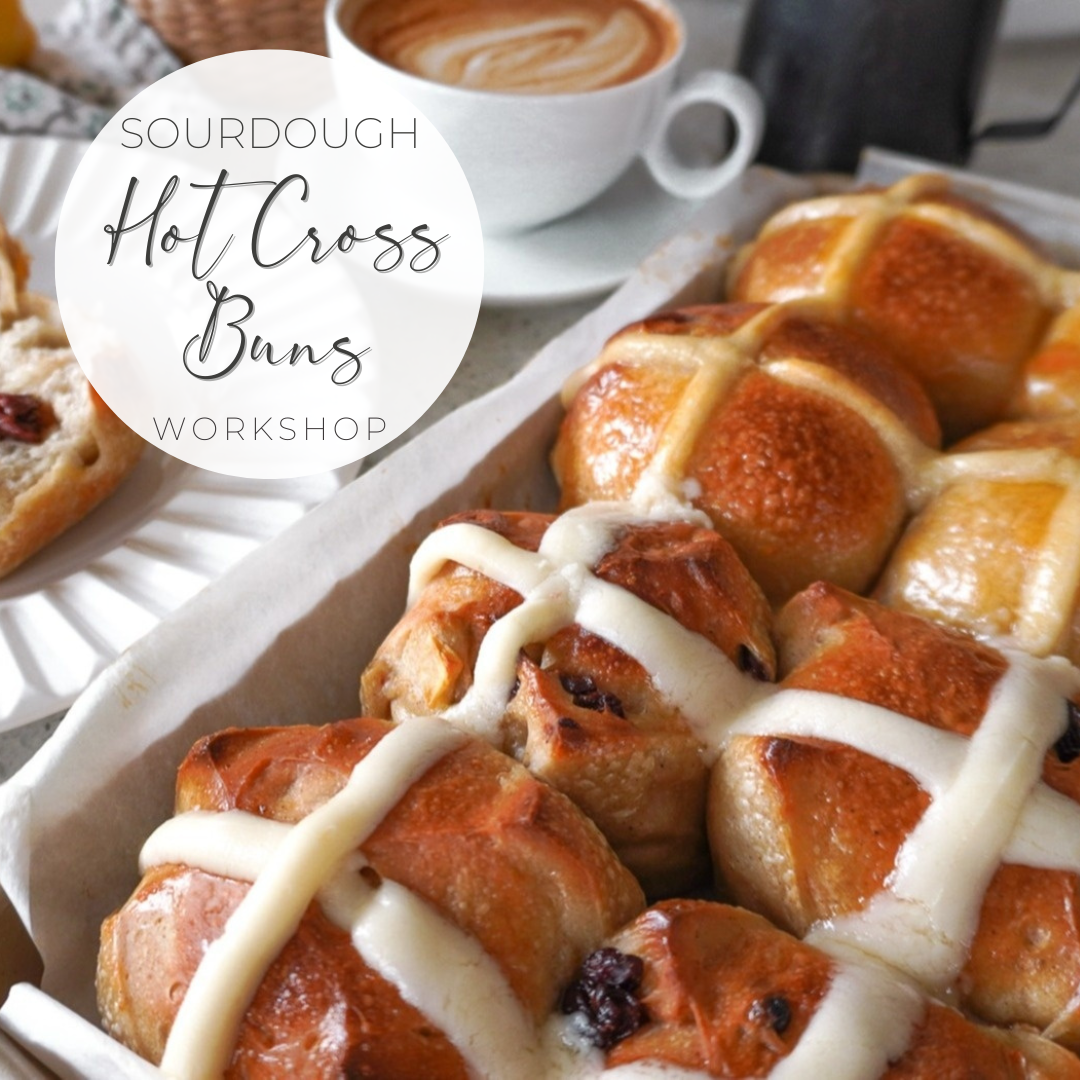 Sourdough Hot Cross Buns Workshop